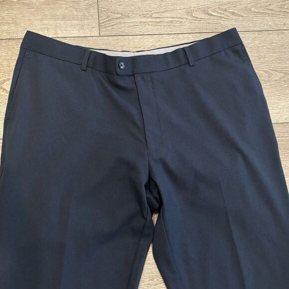 Peter Millar Golf Pants Mens 42x32 Crown Sport Preppy Navy Blue Casual - Picture 3 of 9